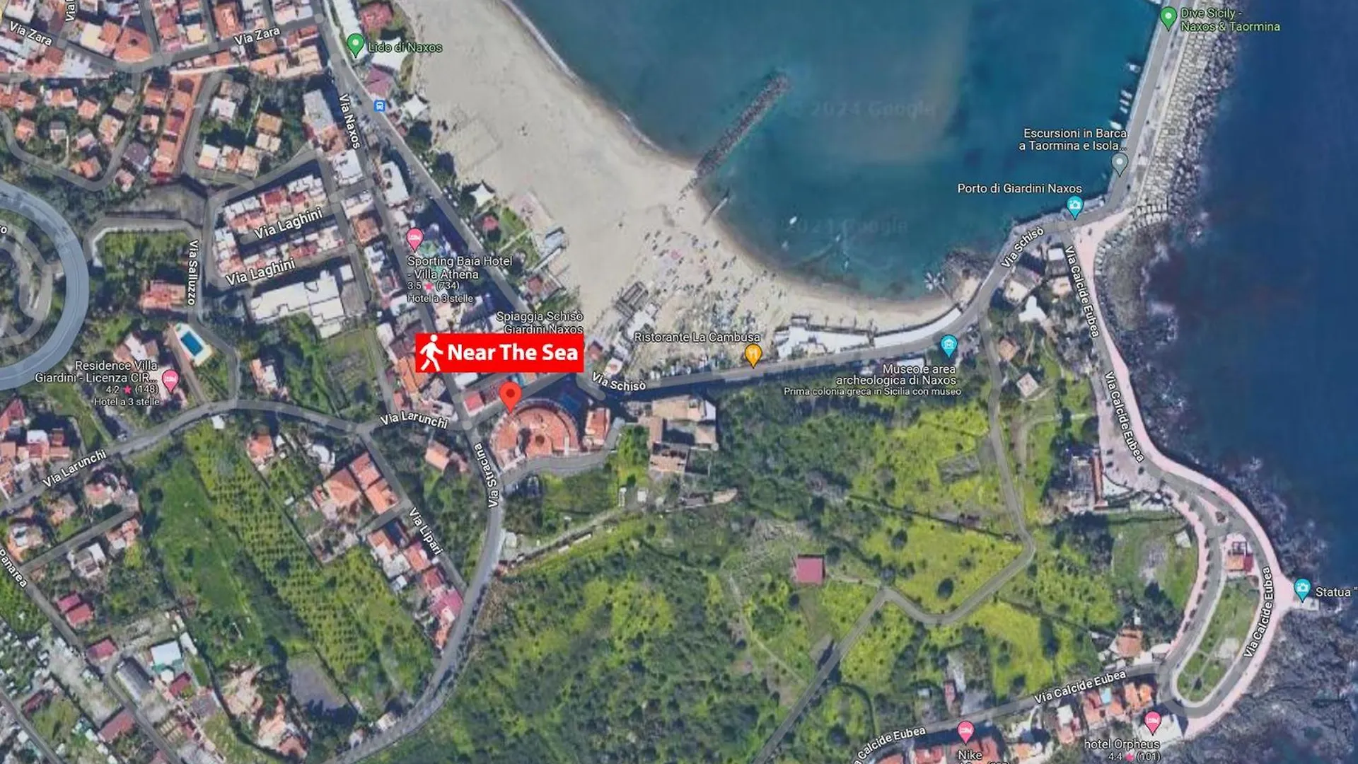 Perla Marina-Giardini Naxos Lägenhet Italien